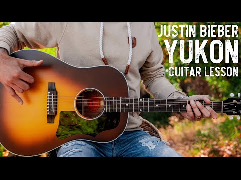 YUKON Justin Bieber Guitar Tutorial // YUKON Guitar Lesson #1068