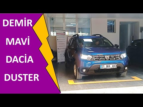 Demir Mavi Dacia Duster 2022 Araç Teslimi 🚙🧿