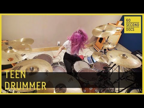 Teen Drummer | The Warning Band // 60 Second Docs