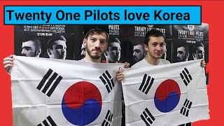Annyeonghaseyo- Twenty One Pilots love Korea