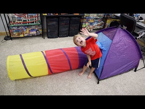 THIS PLAY TENT IS CRAZY!