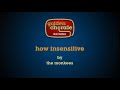 the monkees - how insensitive (karaoke)