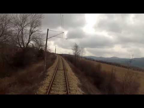 Driver's view of Sub-Balkan railway part 1: Sofia - Pirdop