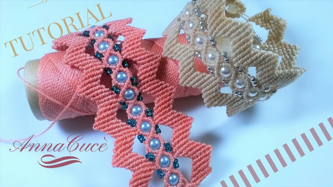 Tutorial macrame  bracelet 