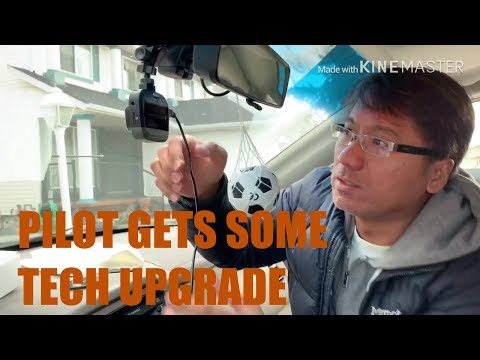 Cobra CDR895D  Dash Cam Installation on Honda Pilot