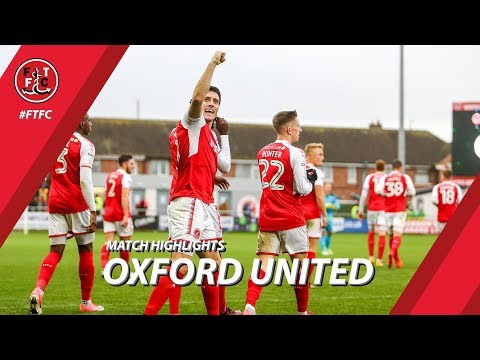 Fleetwood Town 2-0 Oxford United | Highlights