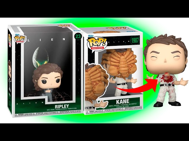 Vídeo relacionado con Funko Pop! VHS Cover: Alien - Facehugger - Ripley - Alien Classic - Figura de Vinilo Coleccionable - Idea de Regalo - Mercancia Oficial - Juguetes para Niños y Adultos - Sci-Fi Fans