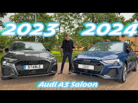 New 2024 Audi A3 Saloon | Comparing to 2023 Model