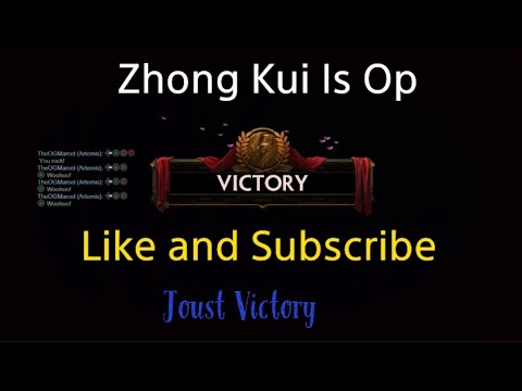 Zhong Kui Is Op Other Team Surrender (SMITE)