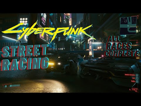 Cyberpunk 2077: Claire street racing side missions (Complete)