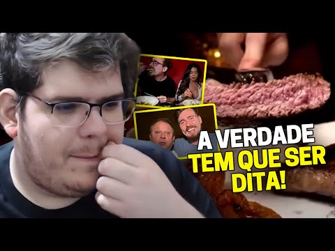 CASIMIRO REAGE: GABA NA NOVA CHURRASCARIA DO JACQUIN (OPINIÃO POLÊMICA) | Cortes do Casimito