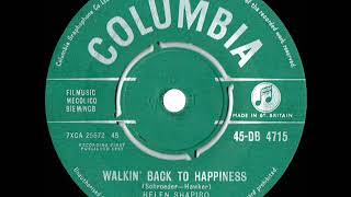 1961 Helen Shapiro - Walkin’ Back To Happiness (#1 UK hit)