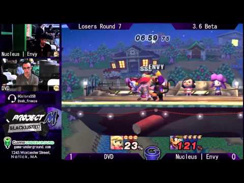 Blacklisted PM LR6: DVD (Toon Link) vs. Nucleus | Envy (Fox, Diddy Kong)