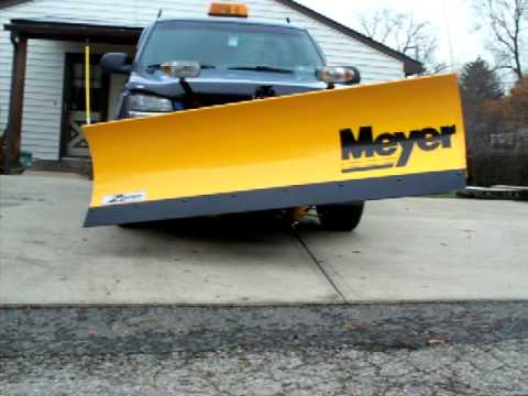 My Meyer 7.5 snow plow