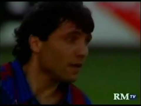 Real Madrid vs FC Barcelona full match Liga 1ª División 1990-1991