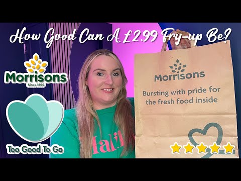 Hot Food - FRY UP Magic Bag! 😍🍳| Morrisons Café | Too Good To Go Review March 2023