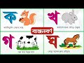 বাংলা ব্যঞ্জনবর্ণ ক খ গ ঘ Bangla Banjonborno ছবি দ�
