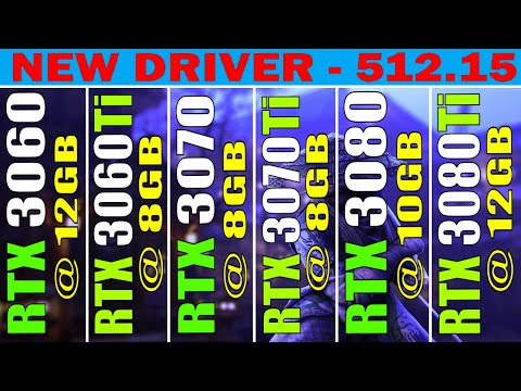 RTX 3060 vs RTX 3060Ti vs RTX 3070 vs RTX 3070Ti vs RTX 3080 vs RTX 3080Ti || PC GAMES TEST ||