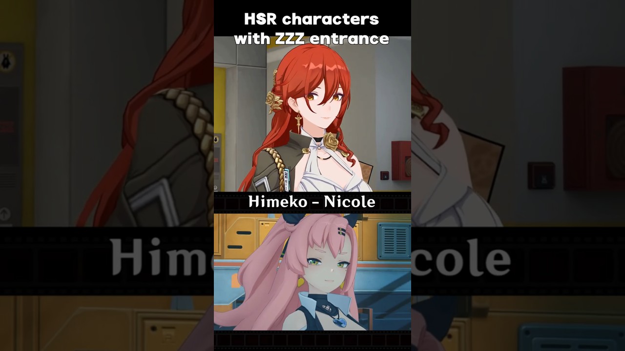 HSR Himeko Murata but with ZZZ Nicole battle entrance #honkaistarrail #shorts