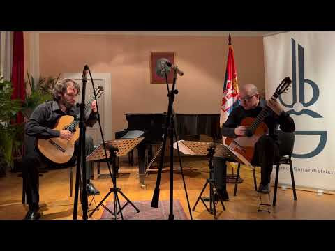 bGd | J. P. Rameau - Courante from Suite in A minor, RCT 5 (Guitar Duo)
