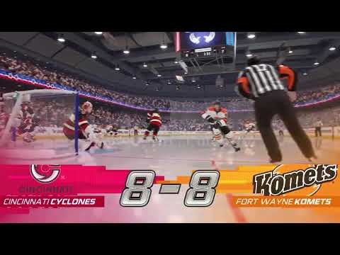 Komets Vs. Cyclones 01 22 22
