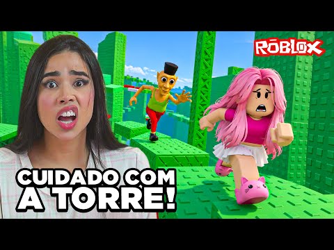 SOBREVIVENDO NA TORRE MAIS ALEATÓRIA DO ROBLOX
