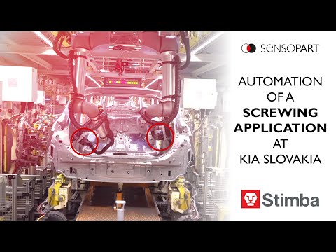 Automation of a screwing application at Kia Slovakia