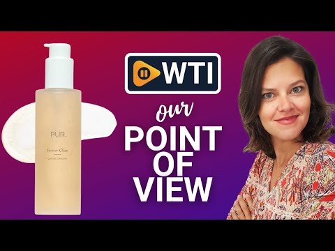PÜR MINERALS Forever Clean Gentle Facial Cleanser - WTI product video review