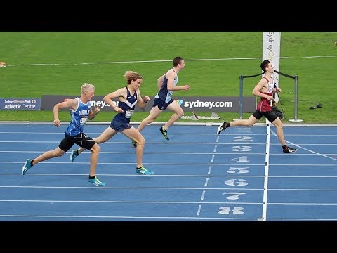 U20 Decathlon 400m Heat 2 - 2019 Australian Track & Field Championships
