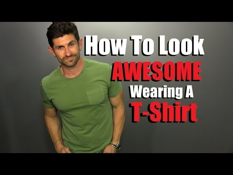 Tips to wear mens t-shirts