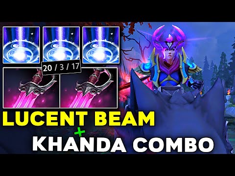 Lucent Beam + Khanda Madness Luna Destroy Pub Game 56.8k Intense Game - Dota 2