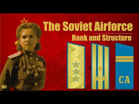 {USSR} Soviet Airforce 1955 - 1991: Ranks, Organisation and Structure Documentary