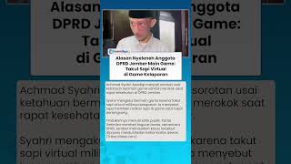 Alasan Nyeleneh Anggota DPRD Jember Main Game dan Merokok di Ruang AC: Lupa Kasih Makan Sapi Virtual