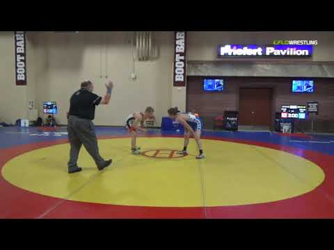 2018 Marine Corps US Open/UWW Junior Freestyle 65 Con 32 #2 - Austin Braun (BWC) Vs. Jerry Mealey