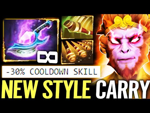 🔥 WTF Arcane Blink Monkey King — New Style Carry -30% CD IMBA Boundless Strike Spam Dota 2 Pro