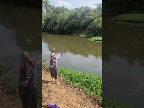 .•°OLHA SÓ QUE ARREMESSO: Pescaria de barranco em Tatuí ¡! Rio Sorocaba!