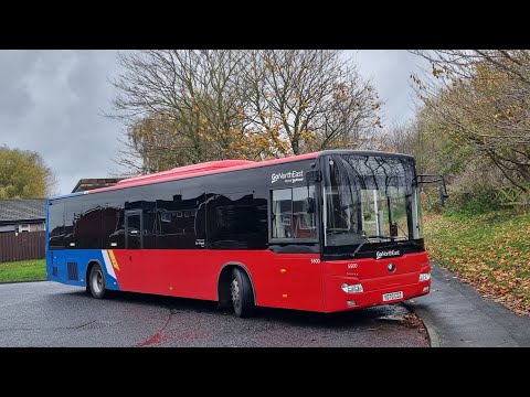 EX-DEMONSTRATOR: Route 57 | YD70CDZ/5500 - Go North East: Yutong ZK6126HGA/Yutong CB12 City Bus