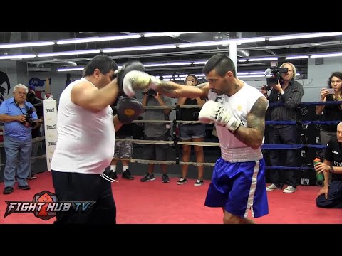 Lucas Matthysse vs. Viktor Postol full video-Complete Matthysse media workout video
