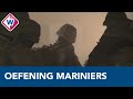 Mariniers in actie tijdens oefening in Voorburg - OMROEP WEST