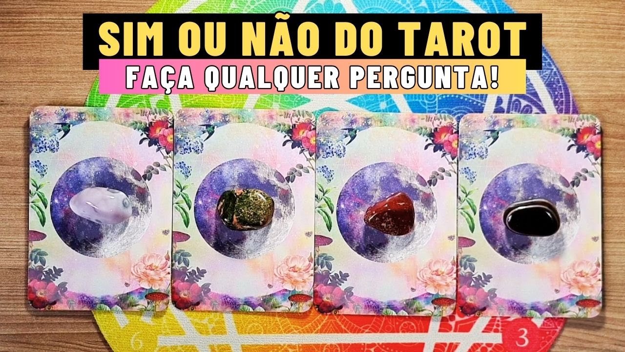 SIM OU NÃO DO TAROT + Conselho | Faça qualquer Pergunta! | Tarot Responde