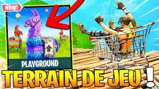 tout savoir sur le mode terrain de jeu sur fortnite battle royale - mode terrain de jeu fortnite date