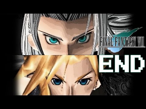 Final Fantasy VII Platinum Trophy Gameplay Walkthrough Ending - Final Boss Fight + Ending