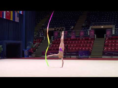 Yelyzaveta Zorkina BLR Belarus Ribbon Irina Deleanu Cup 23 May 2021