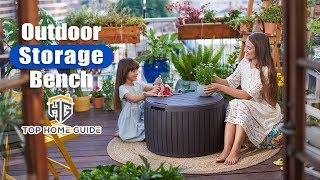 ▶️Storage Bench: Top 5 Best Outdoor Storage Bench Seat in 20