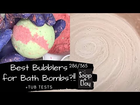 Testing 4 Recipes for the best BUBBLY bath bomb! | Day 286/365