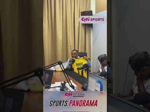 Coach Nimley Wears Baba Rahman’s Black Stars Jersey in Studio Show of Support