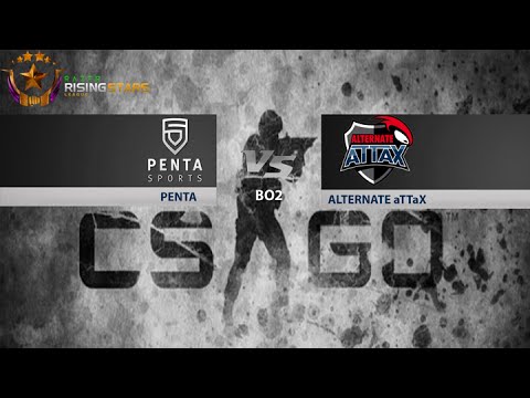 CS:GO -  ALTERNATE aTTaX vs PENTA - @BO2 Razer Rising Stars European 2016 16-06-2016