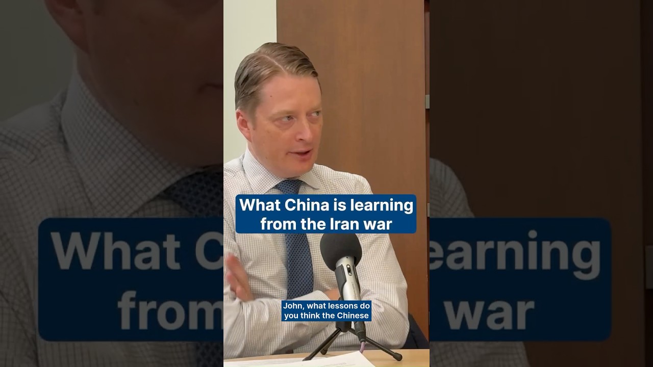 What China is learning from the Iran war