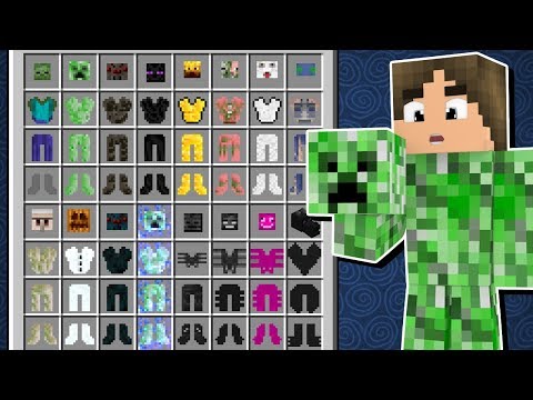 Minecraft: NEW MOBS ARMOR IN MINECRAFT!  (WITH BOSS ARMOR, ENDER DRAGON, ETC)