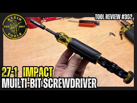 Klein Tools 27-1 IMPACT Multi-Bit Screwdriver | Good and Bad? | 32317HD